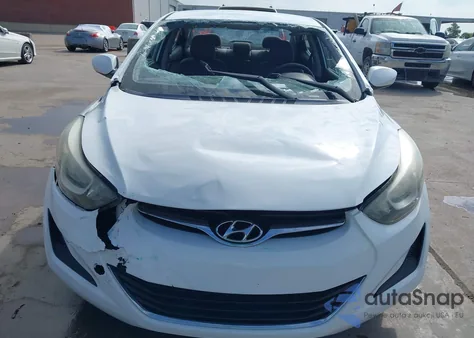 2016 Hyundai Elantra Se from USA, damaged, VIN 5NPDH4AEXGH726523